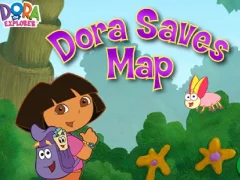 खेल Dora The explorer  Saves Map ऑनलाइन