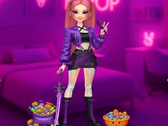 खेल K-Pop Halloween Dress Up ऑनलाइन