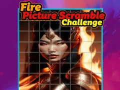 खेल Fire Picture Scramble Challenge ऑनलाइन