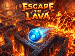 खेल Escape the lava ऑनलाइन