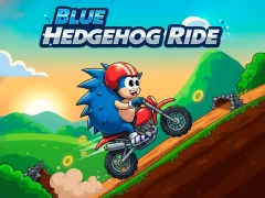 खेल Blue Hedgehog Ride ऑनलाइन