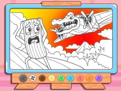 खेल Coloring Book: Bombardino Crocodilo ऑनलाइन
