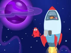 खेल Dora The explorer Dora's Purple Planet Adventure ऑनलाइन