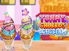 खेल Yummy Churros Ice Cream ऑनलाइन
