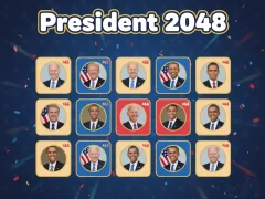 खेल President 2048 ऑनलाइन