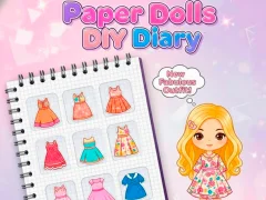 खेल Paper Dolls DIY Diary ऑनलाइन