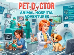 खेल Pet Doctor Animal Hospital Adventure ऑनलाइन