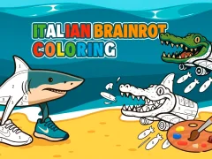 खेल Italian Brainrot Coloring ऑनलाइन