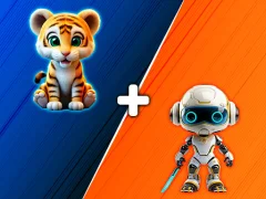 खेल Animals Mix Up AI Hybrid ऑनलाइन
