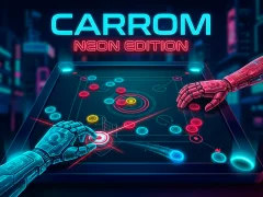 खेल Carrom Neon Edition ऑनलाइन