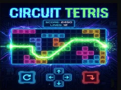 खेल Circuit Tetris ऑनलाइन