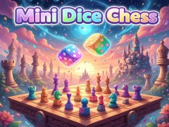 खेल Mini Dice Chess ऑनलाइन
