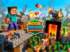 खेल Noob Village Tower Defense ऑनलाइन