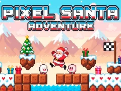 खेल Pixel Santa Adventure ऑनलाइन