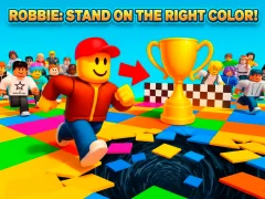 खेल Robbie: Stand on the Right Color! ऑनलाइन