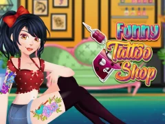 खेल Funny Tattoo Shop ऑनलाइन