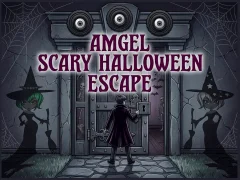 खेल Amgel Scary Halloween Escape ऑनलाइन