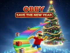 खेल Obby Save the New Year ऑनलाइन