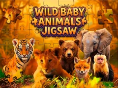 खेल Wild Baby Animals Jigsaw ऑनलाइन