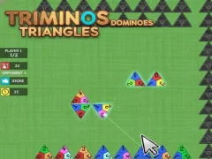 खेल Triminos Dominoes Triangles ऑनलाइन