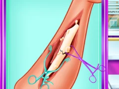 खेल Ladybug Leg Surgery ऑनलाइन