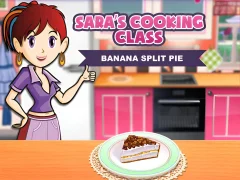 खेल Banana Split Pie: Sara`s Cooking Class ऑनलाइन