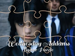 खेल Wednesday Addams Jigsaw Puzzle ऑनलाइन