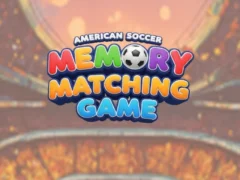 खेल American Soccer Memory Matching Game ऑनलाइन