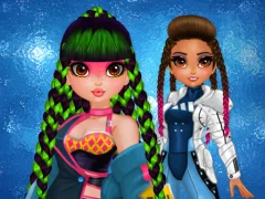 खेल Cyberpunk Hairstyle 2200 ऑनलाइन