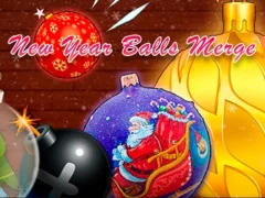 खेल New Year Balls Merge ऑनलाइन