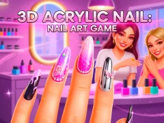 खेल 3D Acrylic Nail: Nail Art Game ऑनलाइन