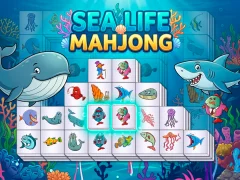 खेल Sea life mahjong ऑनलाइन