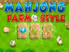 खेल Mahjong Farm Style ऑनलाइन
