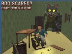 खेल Boo Scared? Escape from Backrooms ऑनलाइन