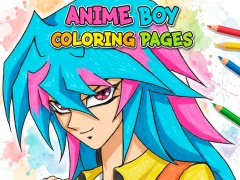 खेल Anime Boy Coloring Pages ऑनलाइन