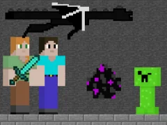 खेल Steve and Alex Dragon Egg ऑनलाइन