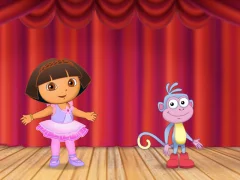 खेल Dora's Ballet Adventures ऑनलाइन