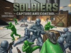 खेल Soldiers - Capture and Control ऑनलाइन