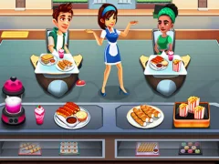 खेल Cooking Cafe Food Chef ऑनलाइन