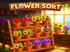 खेल Flower Sort ऑनलाइन