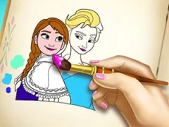 खेल Ice Kingdom Coloring Book ऑनलाइन