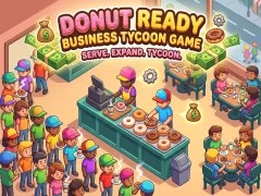 खेल Donut Ready Business Tycoon Game ऑनलाइन