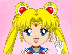 खेल Sailor Scouts Avatar Maker ऑनलाइन