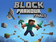 खेल Block Parkour Trials ऑनलाइन