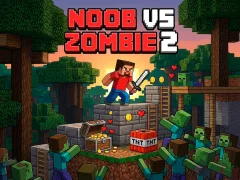 खेल Noob vs Zombie 2 ऑनलाइन
