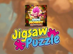 खेल Anime Monkey Jigsaw Puzzles ऑनलाइन