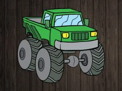 खेल Monster Truck Jigsaw ऑनलाइन