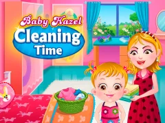 खेल Baby Hazel Cleaning Time ऑनलाइन