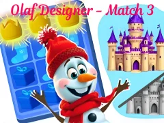 खेल Olaf Designer - Match 3 ऑनलाइन