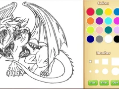 खेल Dragon Chimera Coloring Book ऑनलाइन